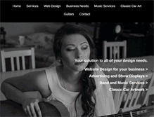 Tablet Screenshot of hawk-design.com